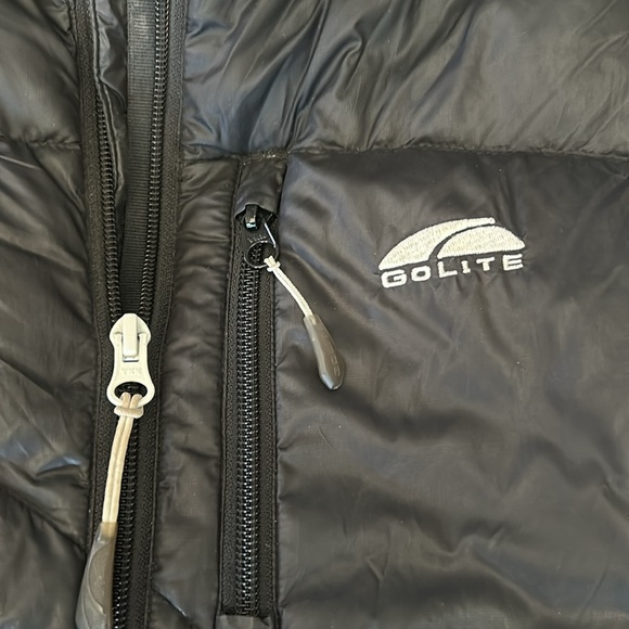 GoLite goose down vest black small - Picture 2 of 7